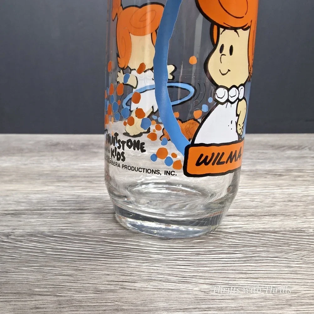 Vintage Pizza Hut Collectible Tumbler - The Flintstones‎ 